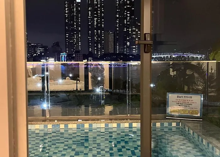 이터널 블루 웨이브 O풀빌라o오션뷰o핀란드식사우나o송도 케이블카o *