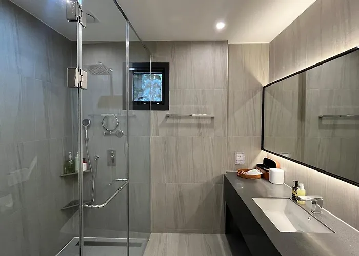이터널 블루 웨이브 O풀빌라o오션뷰o핀란드식사우나o송도 케이블카o Appartement
