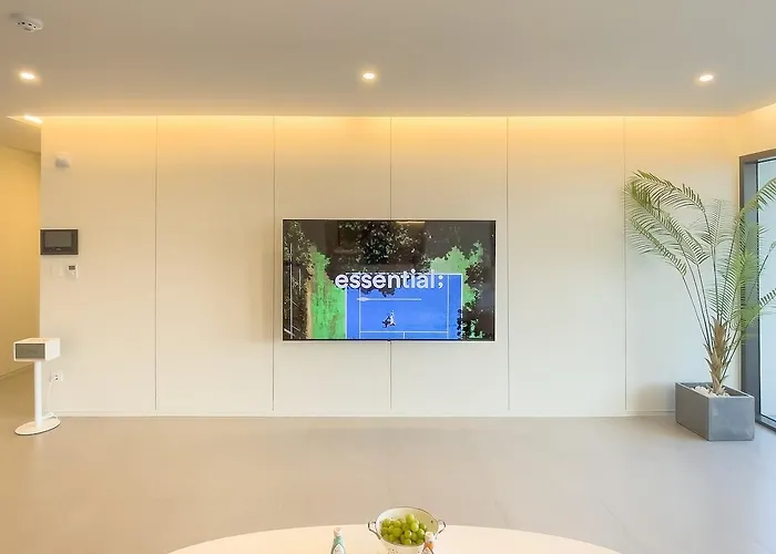 이터널 블루 웨이브 O풀빌라o오션뷰o핀란드식사우나o송도 케이블카o Appartement Busan