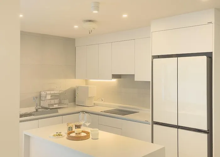 Appartement 이터널 블루 웨이브 O풀빌라o오션뷰o핀란드식사우나o송도 케이블카o